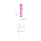 XOCOON - MINI VIRBO WAND  PERSONNELLE FUCHSIA