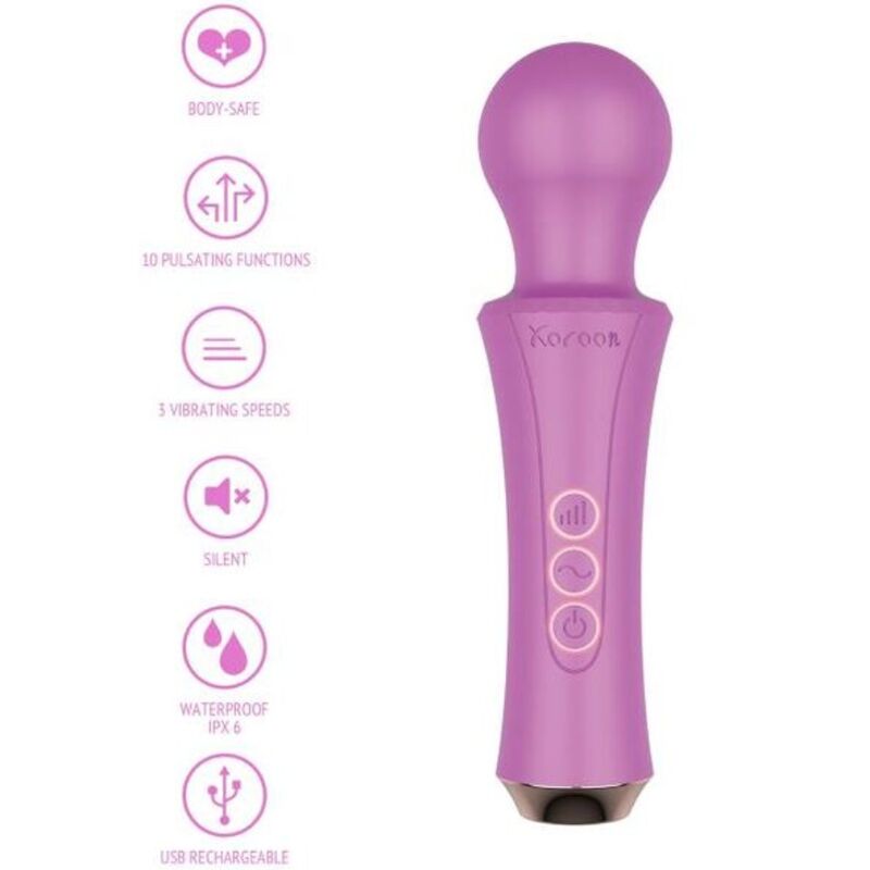 XOCOON - MINI VIRBO WAND  PERSONNELLE FUCHSIA