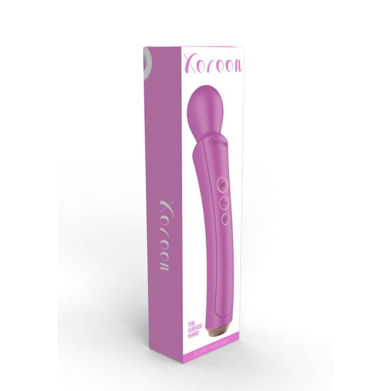 XOCOON - MASSEUR WAND COURBE FUCHSIA