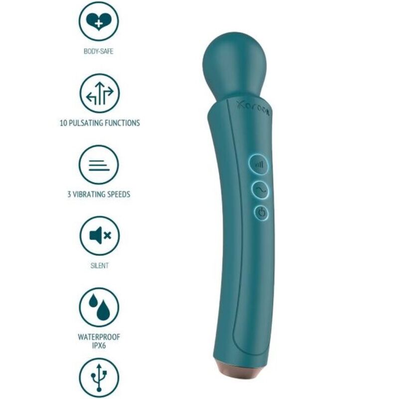 XOCOON - VIBROMASSEUR WAND COURBE