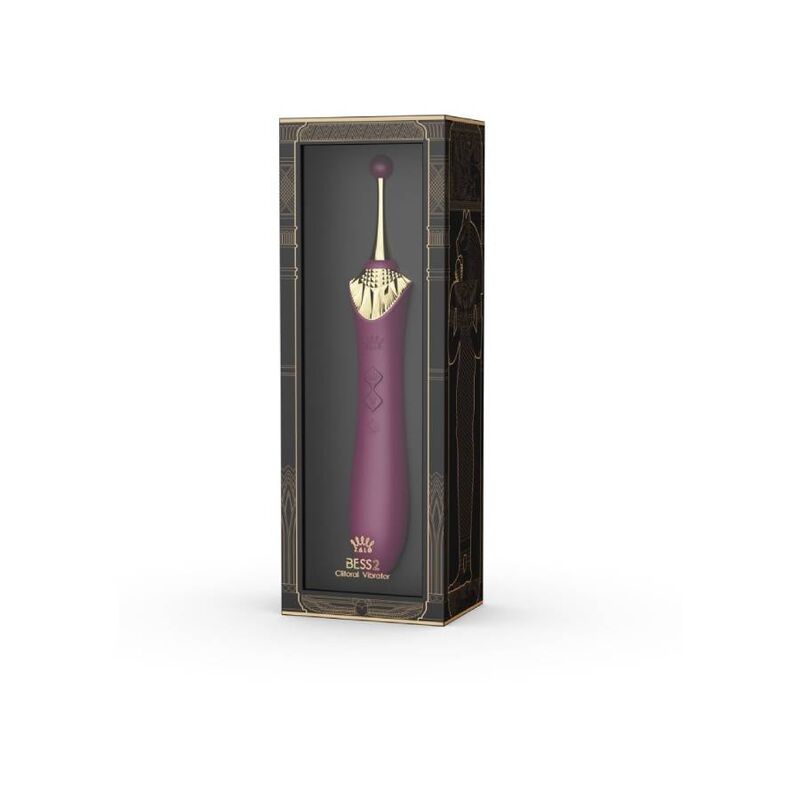 ZALO - BESS 2 KLITORIS-MASSAGEGERÄT VIOLETT