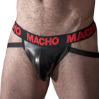 MACHO - MX25RC JOCK CUIR ROUGE S