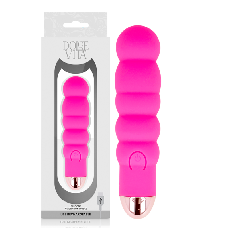 DOLCE VITA - WIEDERAUFLADBARER VIBRATOR SIX ROSE 7 GESCHWINDIGKEITEN