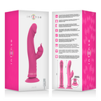 INTENSE - VIBRATOR JULIO RABBIT SILIKON ROSA