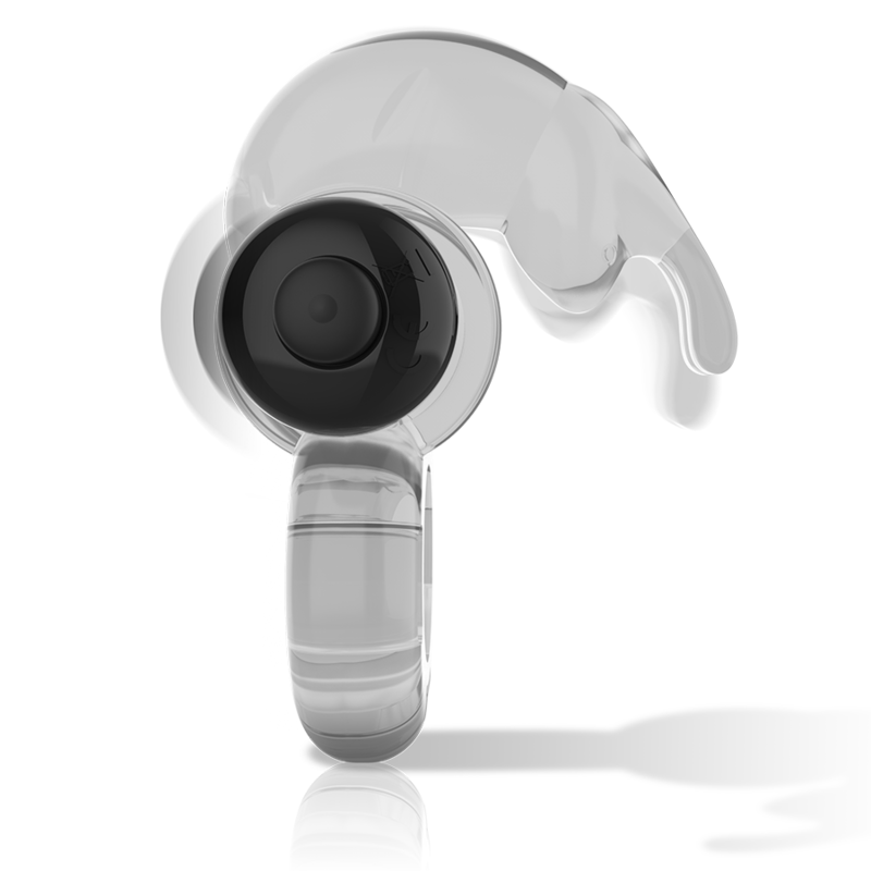 INTENSE - TRANSPARENTER VIBRATIONSKORNRING FRY