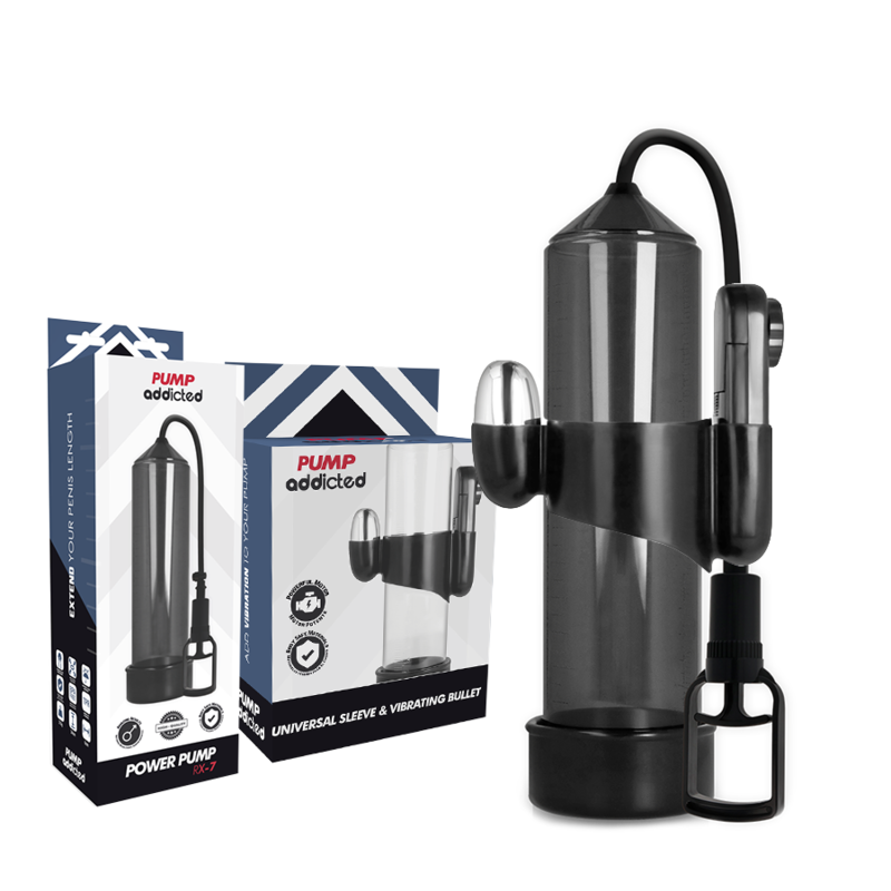 PUMP ADDICTED - VIBRATOR RX7 SCHWARZ