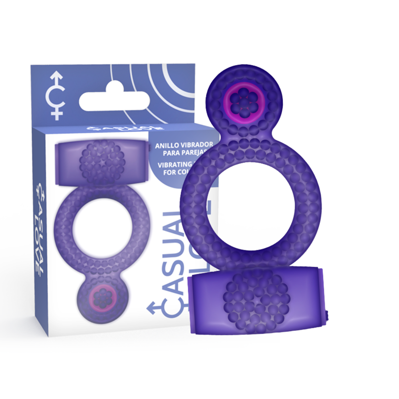 CASUAL LOVE - RING LILAS DOPPELTES VERGNÜGEN