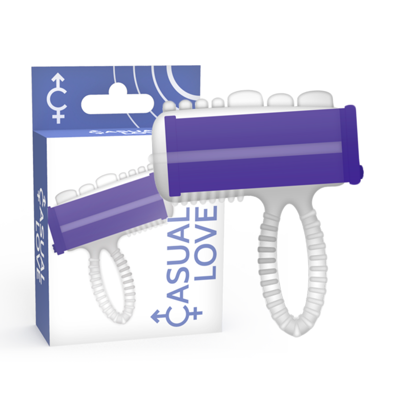 CASUAL LOVE - RINGVIBRATOR LILAC TONGUE