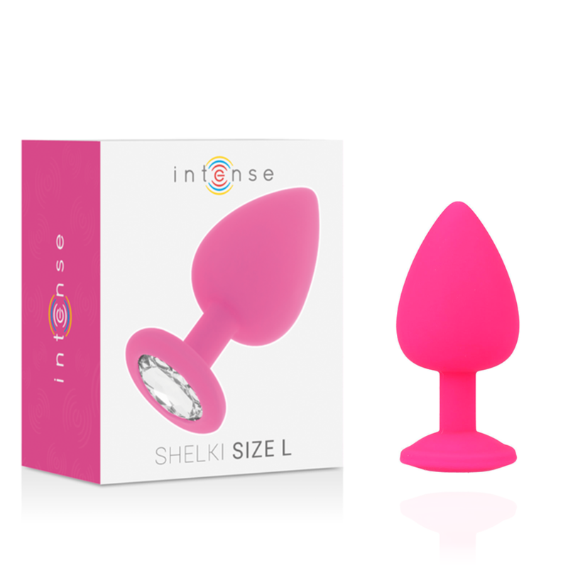 INTENSE - ANALPLUG SHELKI L FUCHSIA