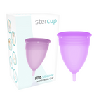 STERCUP - MENSTRUATIONSKAPPE AUS FDA-SILIKON LILA - GRÖSSE L