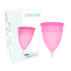STERCUP - MENSTRUATIONSKAPPE AUS FDA-SILIKON ROSA - GRÖSSE L