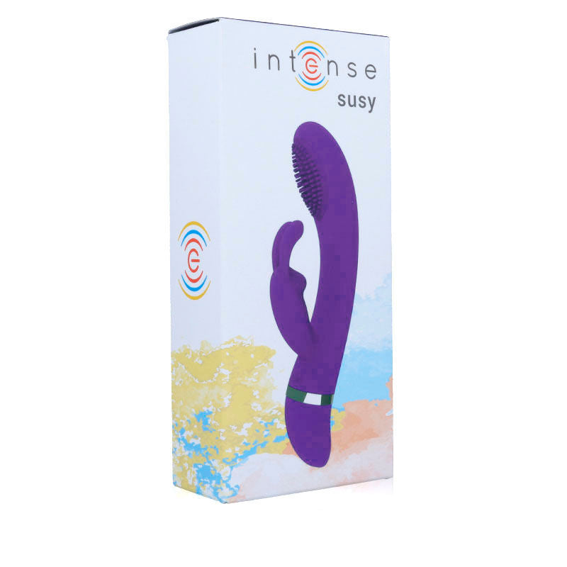 INTENSIV - OSZILLIERENDER VIBRATOR SUSY SILIKON RABBIT LILA
