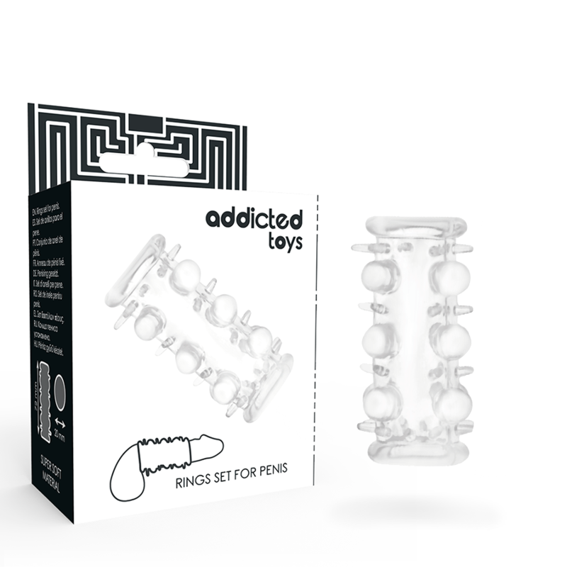 ADDICTED TOYS – PENISMANSCHETTE KLAR