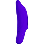 PRETTY LOVE – KRAFTVOLLER DUNKELBLAUER FINGERVIBRATOR DELPHINI