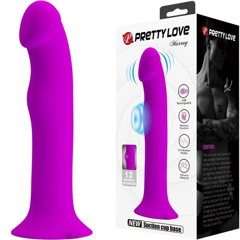 PRETTY LOVE - VIBRATOR MURRAY UND G-PUNKT-STIMULATOR VIOLETT