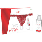 INTT RELEASES - ROTE BRASILIANISCHE SLIP MIT PERLEN UND GLEITGEL 50 ML