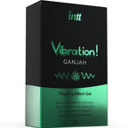 INTT - KRAFTVOLLES STIMULIERENDES INTIMGEL VIBRIERENDE CANNABIS-FLÜSSIGKEIT 15ML