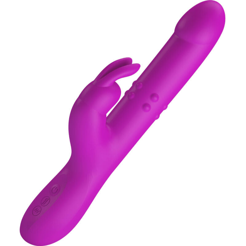 PRETTY LOVE – VIBRATOR REESE MIT DREHUNG VIOLETT