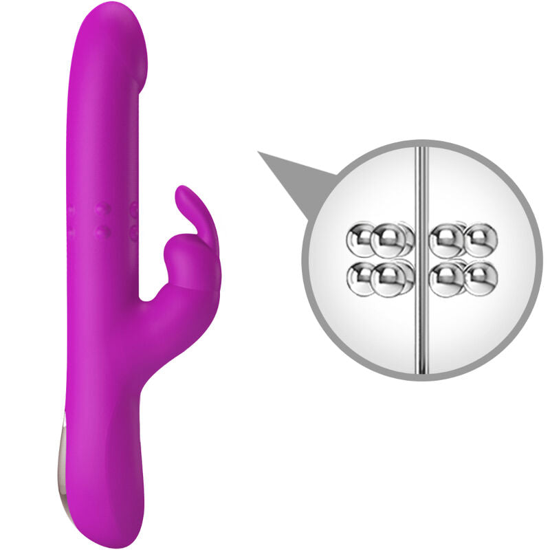PRETTY LOVE – VIBRATOR REESE MIT DREHUNG VIOLETT