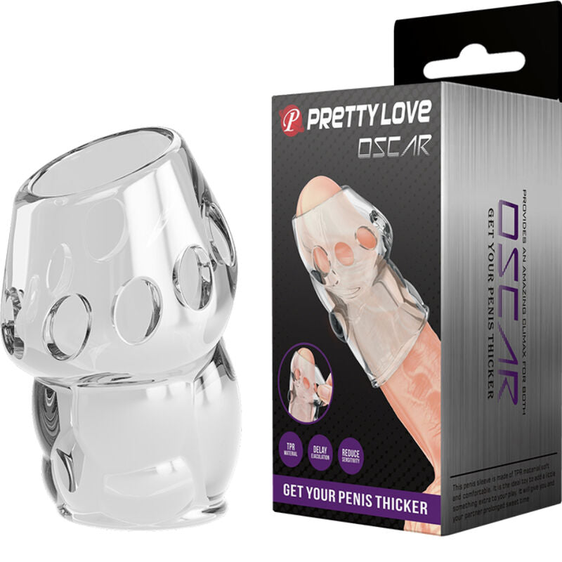PRETTY LOVE - DURCHSICHTIGER PENISVERDICKER OSCAR