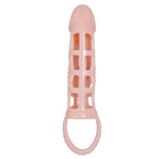 PRETTY LOVE – PENISVERLÄNGERUNGSHÜLSE HARRISON MIT VIBRATION UND GURT 13.5 CM