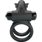PRETTY LOVE – DOPPELTER VIBRATIONSCOCKRING MIT STIMULATOR SCHWARZ