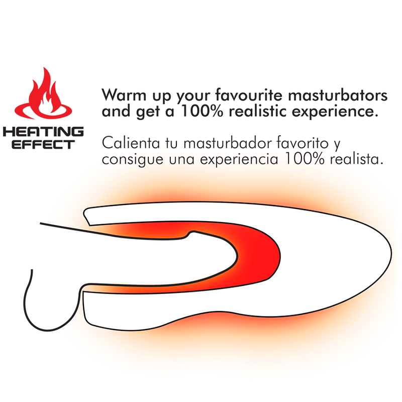 JAMYJOB - HEIZBARER MASTURBATOR MIT SPIN-X-ROTATION