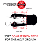 JAMYJOB - MASTURBATEUR  COMPRESSION ET VIBRATION JANGO