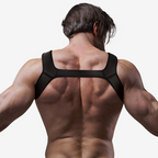 FETISH SUBMISSIVE ATTITUDE - HARNAIS DE POITRINE EN NÉOPRÈNE POUR HOMMES TAILLE L