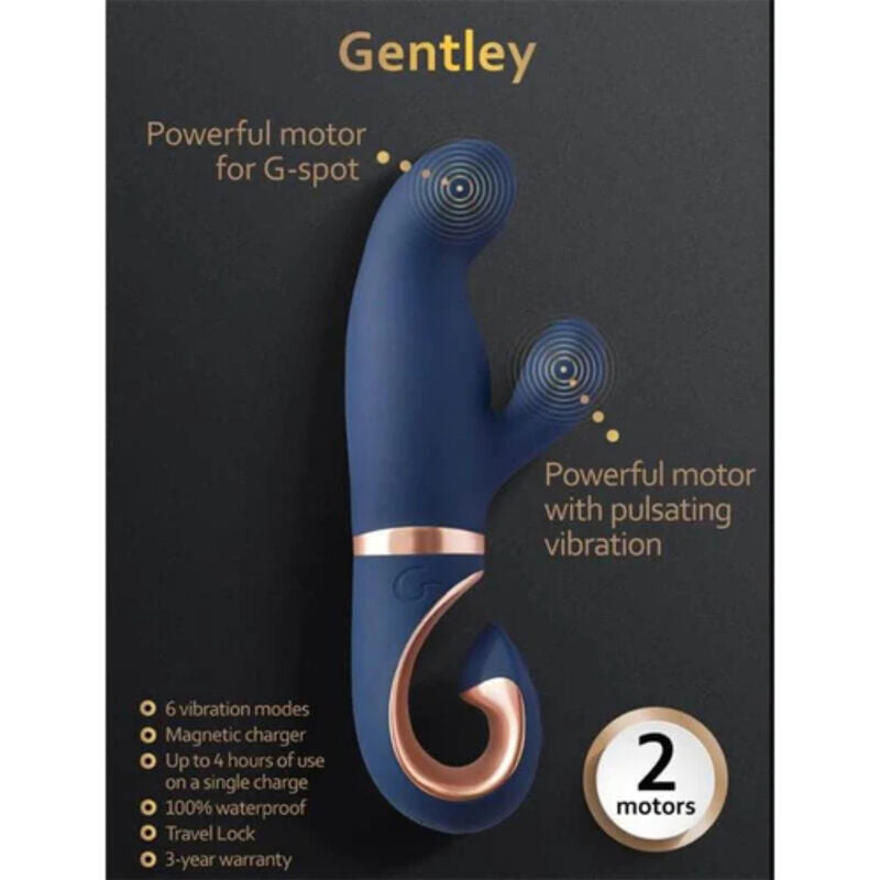 G-VIBE - GENTLEY G-SPOT VIBE KARIBIKBLAU