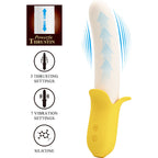 PRETTY LOVE - BANANA GEEK SUPER POWER 7 VIBRATIONS UP&DOWN SILICONE NOIR
