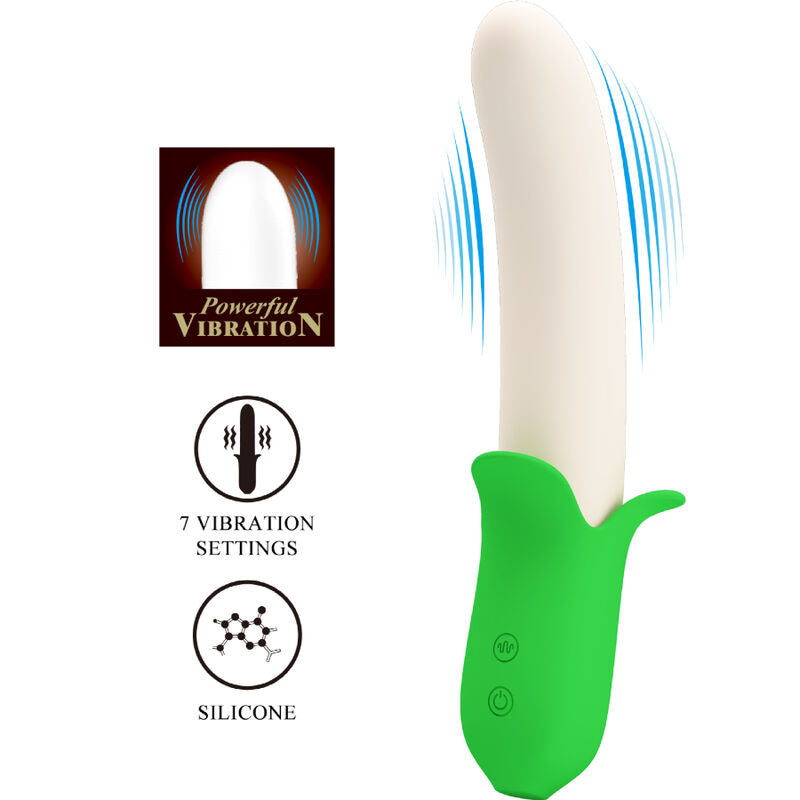 PRETTY LOVE - BANANA KNIGHT SUPER POWER 7 VIBRATIONEN SILIKON