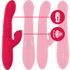 INTENSE - WIEDERAUFLADBARER MULTIFUNKTIONS-UP&DOWN-VIBRATOR DUA MIT ROTER ZUNGE