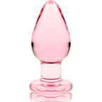 NEBULA SERIES BY IBIZA - PLUG ANAL MODÈLE 3 VERRE BOROSILICATE TRANSPARENT 11 CM -O- 5 CM