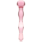NEBULA SERIES BY IBIZA - MODÈLE 13 GODE EN VERRE BOROSILICATE CLAIR 18 CM -O- 3.5 CM