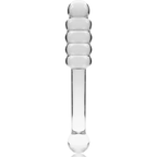 NEBULA SERIES BY IBIZA - MODÈLE 20 GODE EN VERRE BOROSILICATE CLAIR 20.5 CM -O- 3 CM