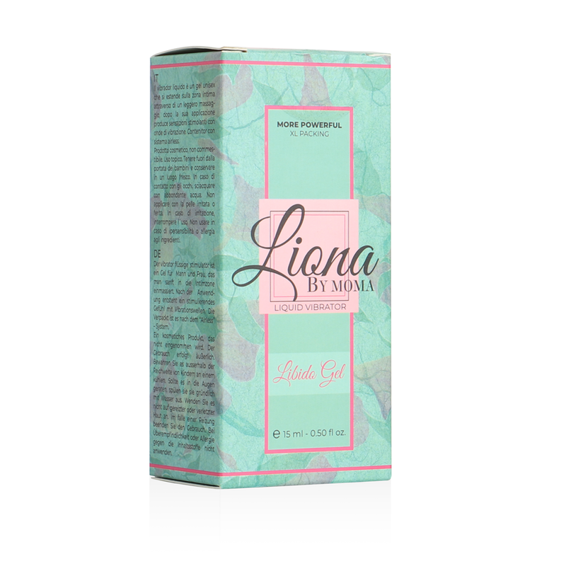 LIONA BY MOMA - VIBRATIONSFLÜSSIGKEIT LIBIDO GEL 15 ML