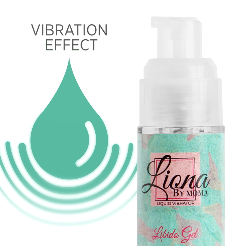 LIONA BY MOMA - VIBRATIONSFLÜSSIGKEIT LIBIDO GEL 15 ML