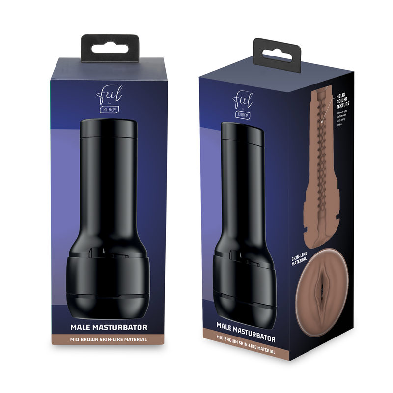 KIIROO - STIMULATOR MASTURBATOR FEEL STROKER - BRAUN