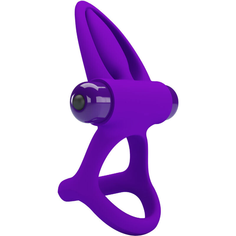 PRETTY LOVE - VIBRATIONS-PENISRING 10 VIBRATIONEN SILIKON VIOLETT