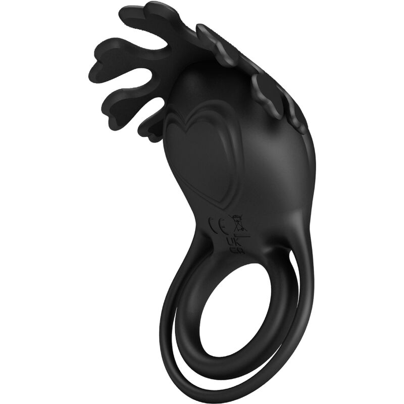 PRETTY LOVE - VIBRATIONS-RING RUBEN 7 VIBRATIONEN SILIKON SCHWARZ