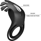 PRETTY LOVE - VIBRATIONS-RING RUBEN 7 VIBRATIONEN SILIKON SCHWARZ