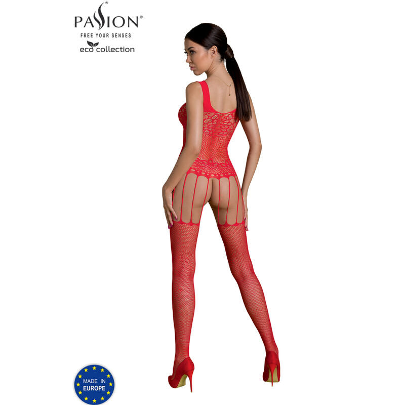 PASSION - BODYSTocking ECO COLLECTION ECO BS001 SCHWARZ