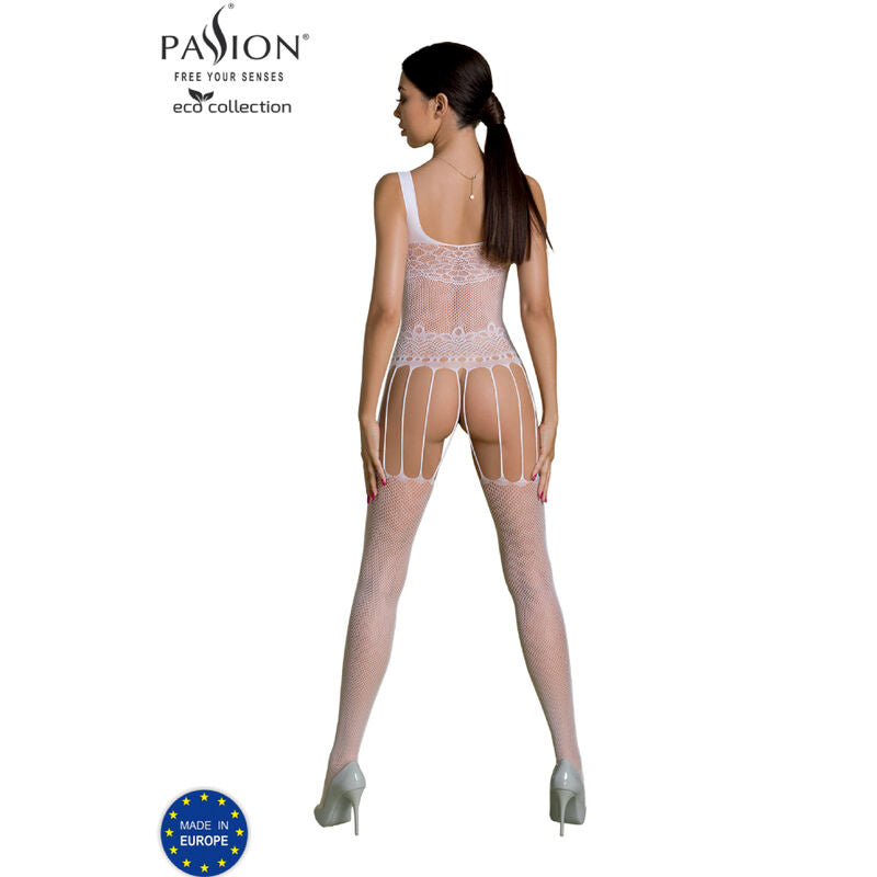 PASSION - BODYSTocking ECO COLLECTION ECO BS001 SCHWARZ