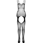 PASSION - BODYSTOCKING ECO COLLECTION ECO BS004 SCHWARZ