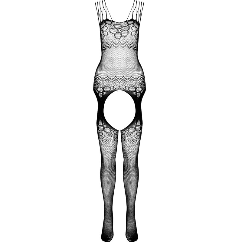 PASSION - BODYSTOCKING ECO COLLECTION ECO BS004 SCHWARZ