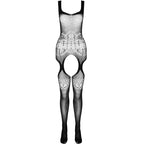 PASSION - BODYSTOCKING ECO COLLECTION ECO BS005 SCHWARZ