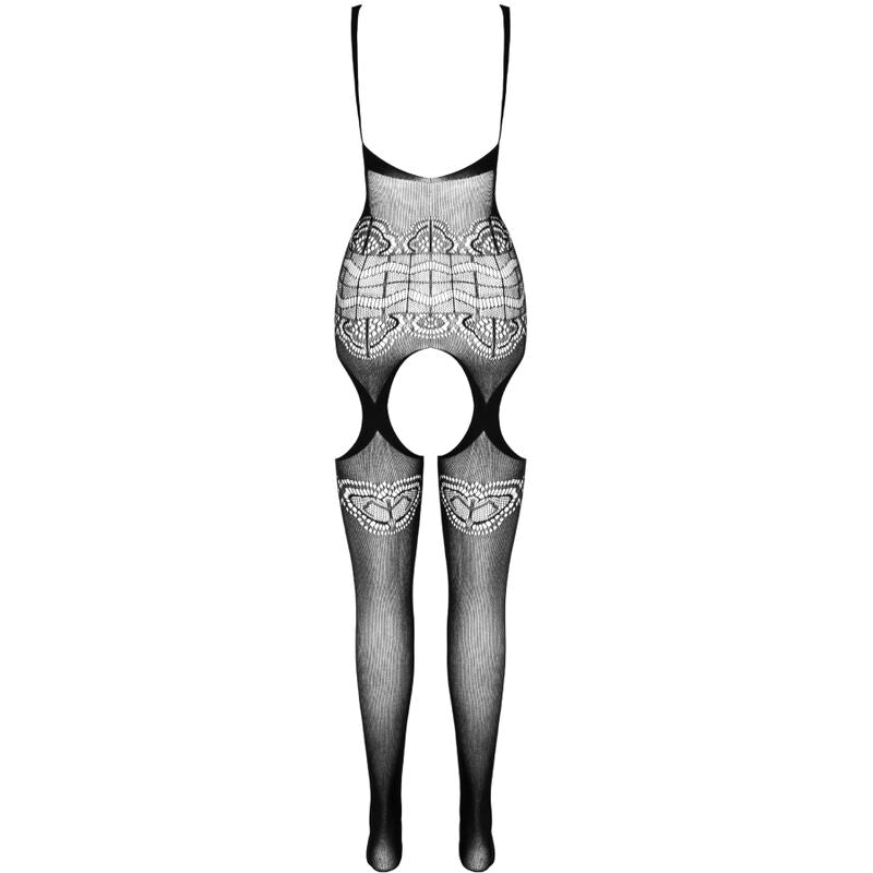 PASSION - BODYSTOCKING ECO COLLECTION ECO BS005 SCHWARZ