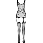 PASSION - BODYSTOCKING ECO COLLECTION ECO BS007 SCHWARZ