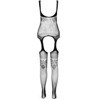 PASSION - BODYSTOCKING ECO COLLECTION ECO BS008 SCHWARZ